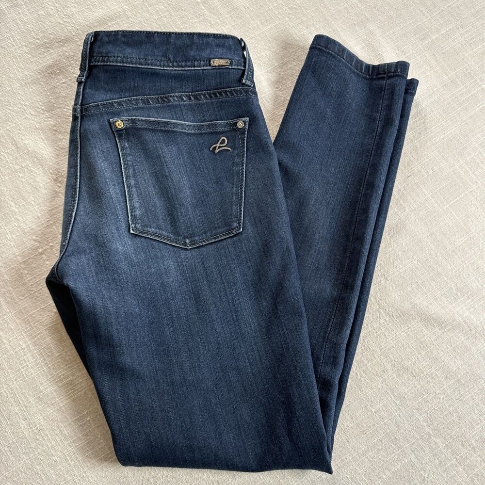 DL1961 Women's Size 27 Dark‎ Wash (Bloom) 4Way Stretch SLIM fit  EMMA Legging